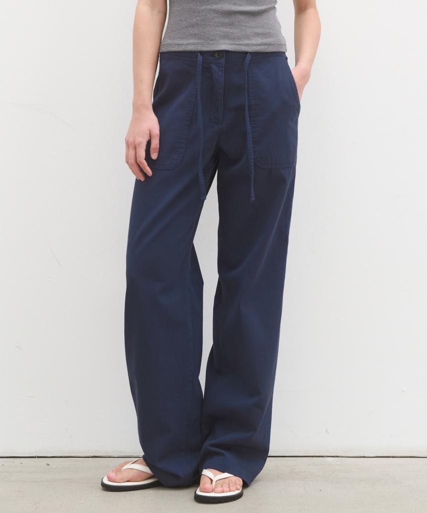 POSZER Fatigue Drawstring Pants (Blue)