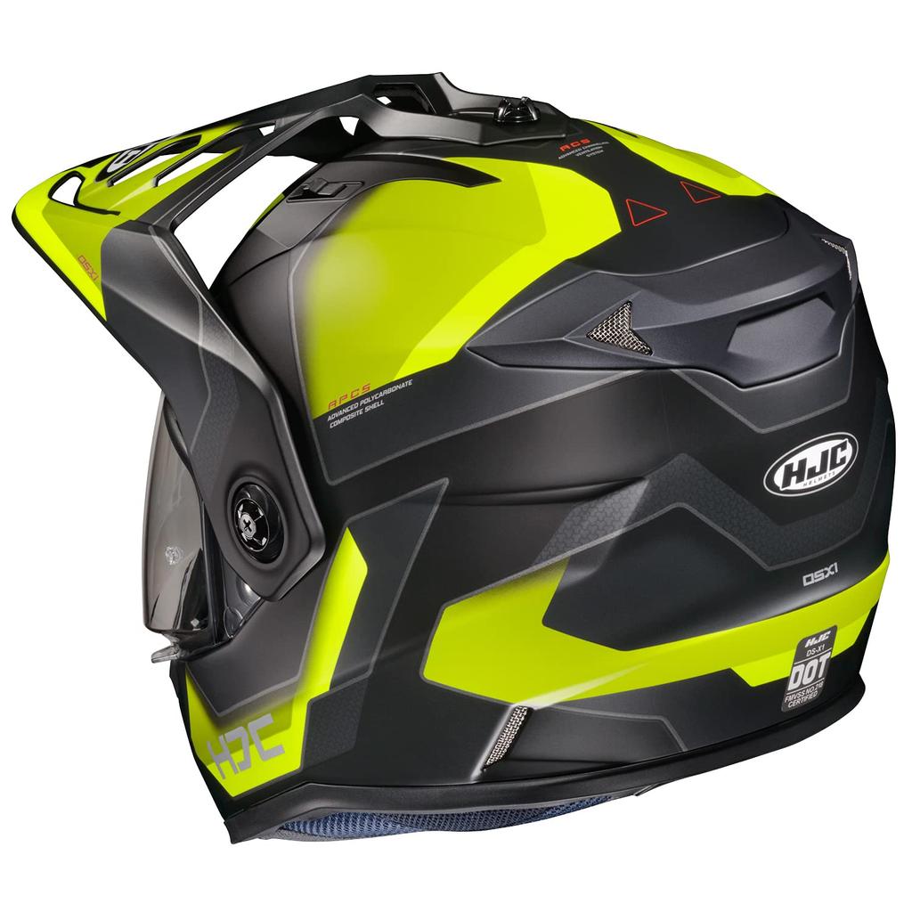 ШЛЕМЫ HJC Мотоциклетный шлем Желтый Synergy HJH230 Off-Road (Размер S) DS-X1