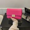 Small Square Crossbody Bag for Women Monochromatic Simple Chain of Fashion Versatile Bag