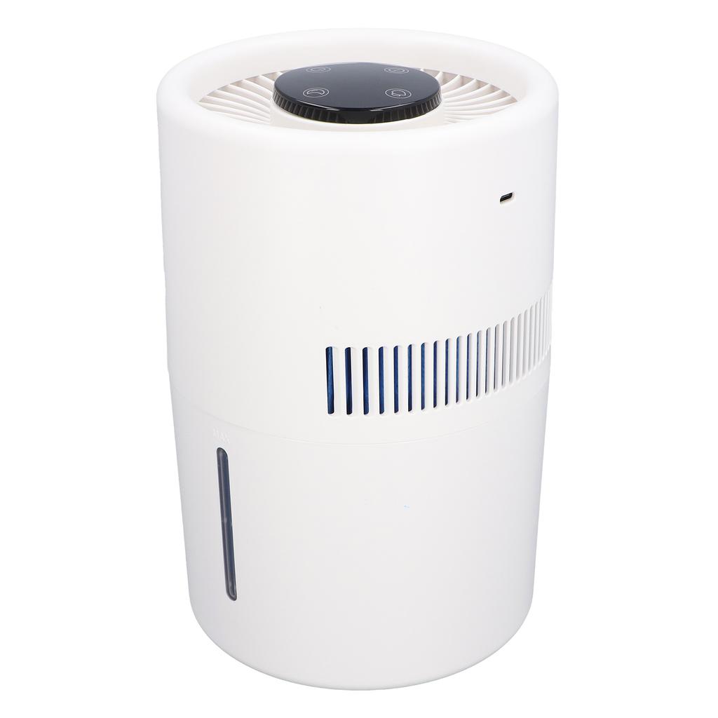 Air Purifier and Humidifier 2 In 1 5W 4L Water Tank Quiet Humidifier Desktop Air Purifier for Office Bedroom Nursery