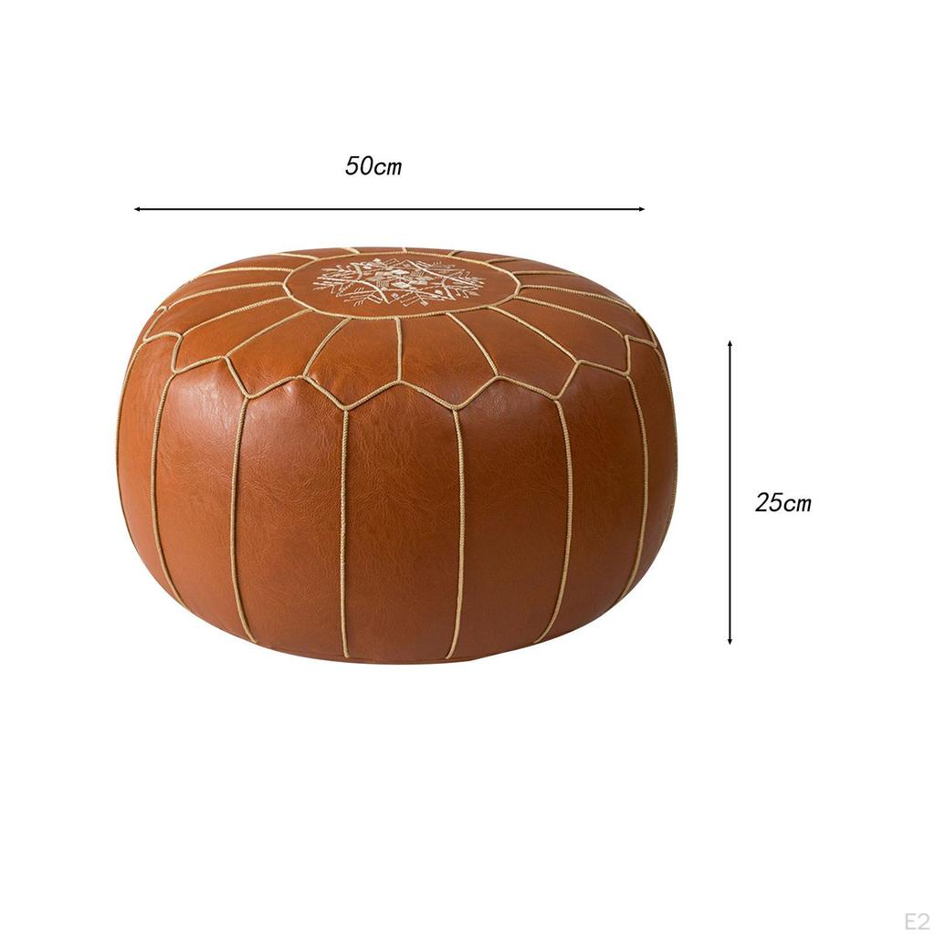 Пуф ручной работы для домашнего декора