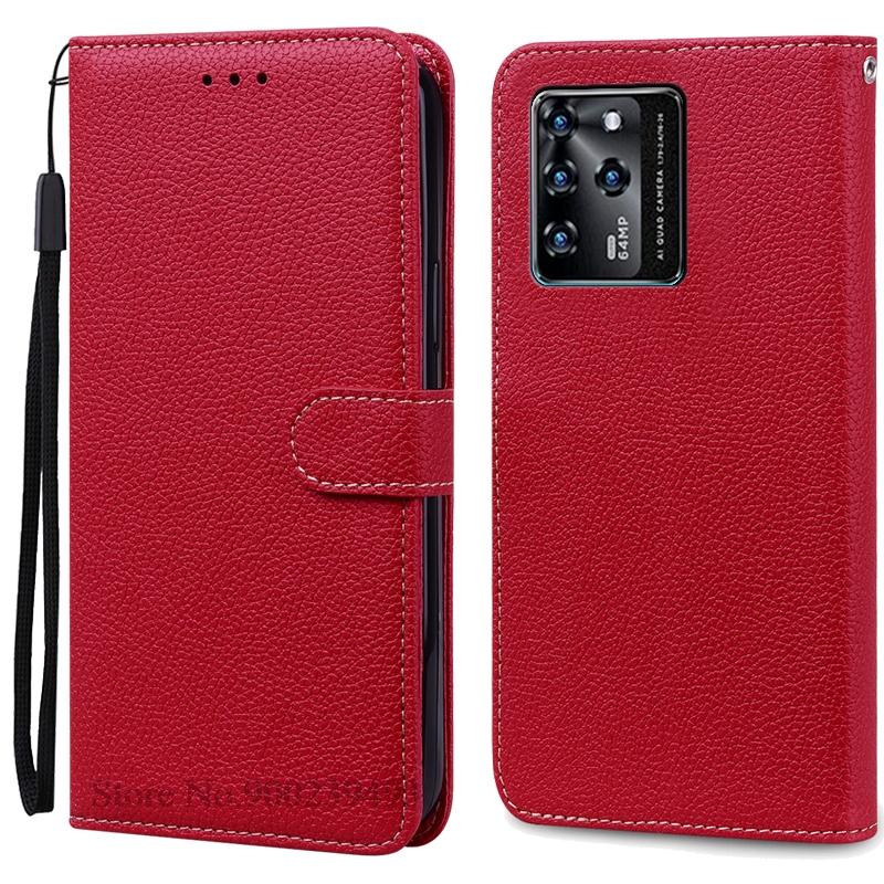 Для ZTE Blade V30 Чехол кожаный флип-кошелек Чехол для ZTE Blade V30 Чехол-книжка Чехол для ZTE Blade V30 Чехол для телефона Fundas
