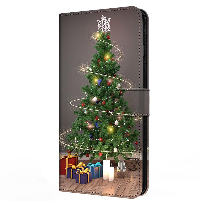Wallet For Oneplus Ace 6 Flip Stand Book Phone Cover Magnetic Leather Case Cartoon Anime Merry Christmas Capa Oneplus Ace6 5G