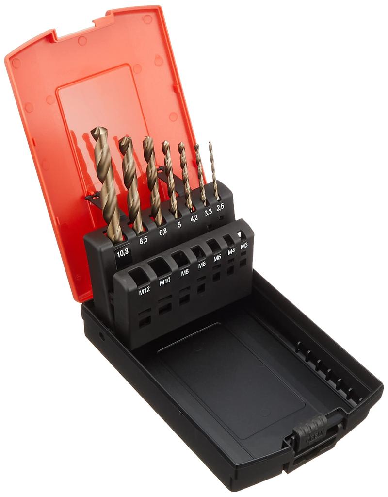 BIC TOOL Moonlight Set of for Tapped Holes Drill, 7, GK-7P,