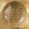 All Optical Table Round Paper Weight Desktop Magnifier Reading Magnifying Glass Acrylic Magnifying Lens