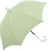 Crux Взрослый длинный зонт со слайдером Однотонный Светлый 128883 Купол, Цвет, Зеленый,