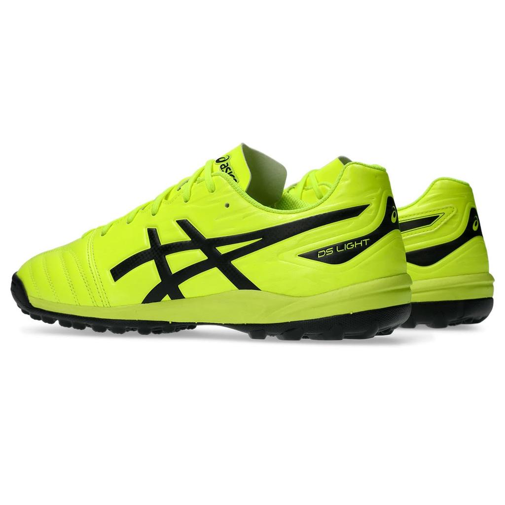 Asics DS LIGHT CLUB TF 1103A112 Soccer Unisex Size 750 Size 3E Shoes, Adult, (Safety Yellow/Black), 25.0 Cm,
