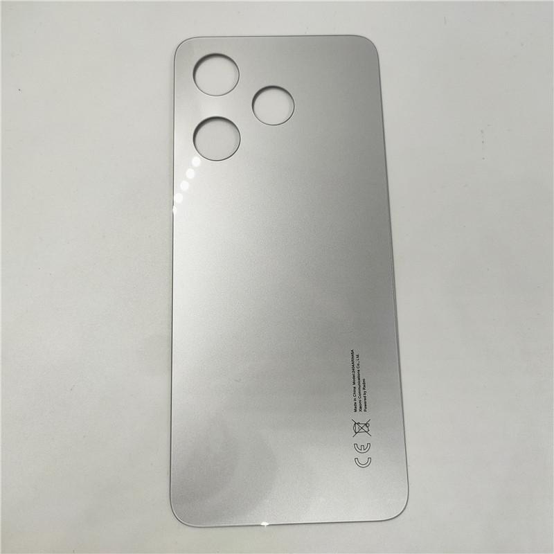 Для Xiaomi Redmi 13 4G Стеклянная задняя крышка аккумулятора Панель задней двери Задний корпус Замена