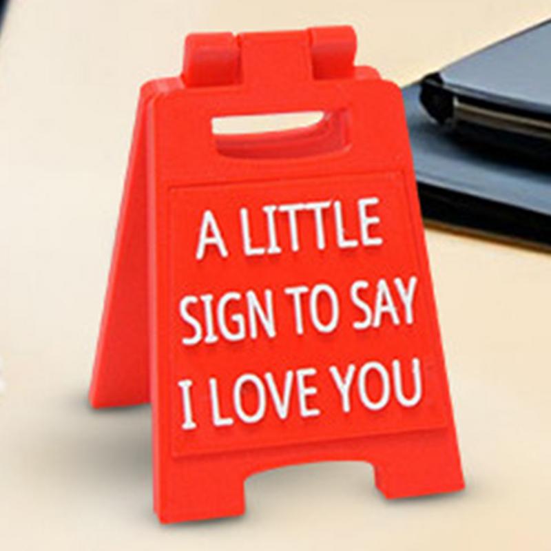 Love Language Sign Couple Small Sign Ornaments I Love You Sign Plaques Romantic Cute Home Decor Love Language Sign Decor For
