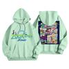 Детская модная повседневная толстовка с капюшоном и длинными рукавами с мультяшным принтом