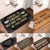 FunEnglish Entrance Carpet Funny Copywriting Anti Slip Floor Mat Suitablefor Home LivingRoom Bedroom Kitchen Mat