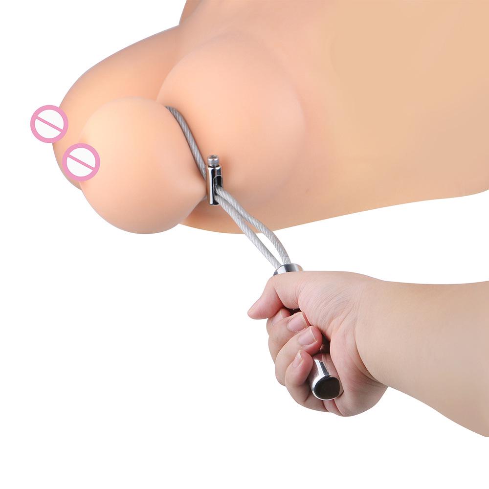 Кожаный нагрудный корсет QKKQ – Эротическое БДСМ белье для пыток сосков, прелюдии и доминирования.