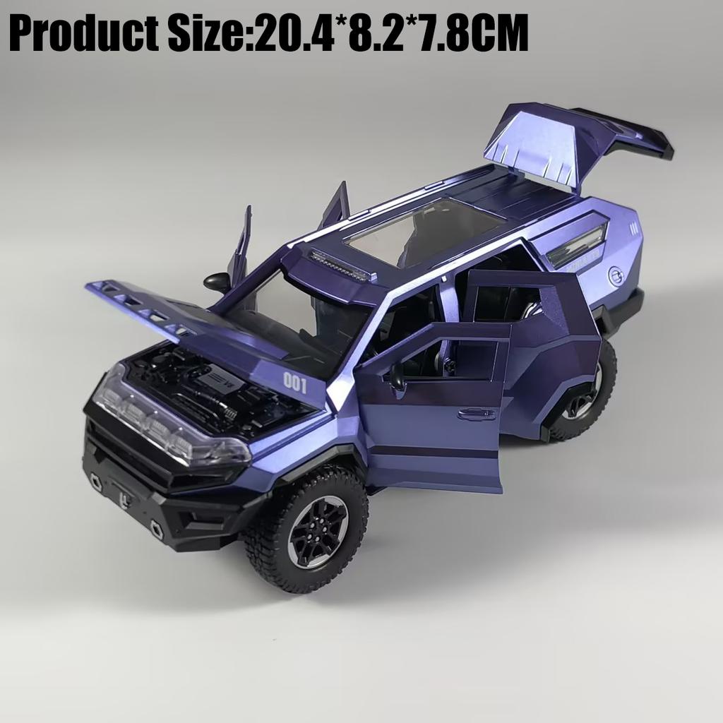 1:24 Rezvani Vengeance Бронированный Автомобиль Сплав Металл Литой Модель Машины Настольные Украшения Дисплей День Рождения Дом Модные Украшения