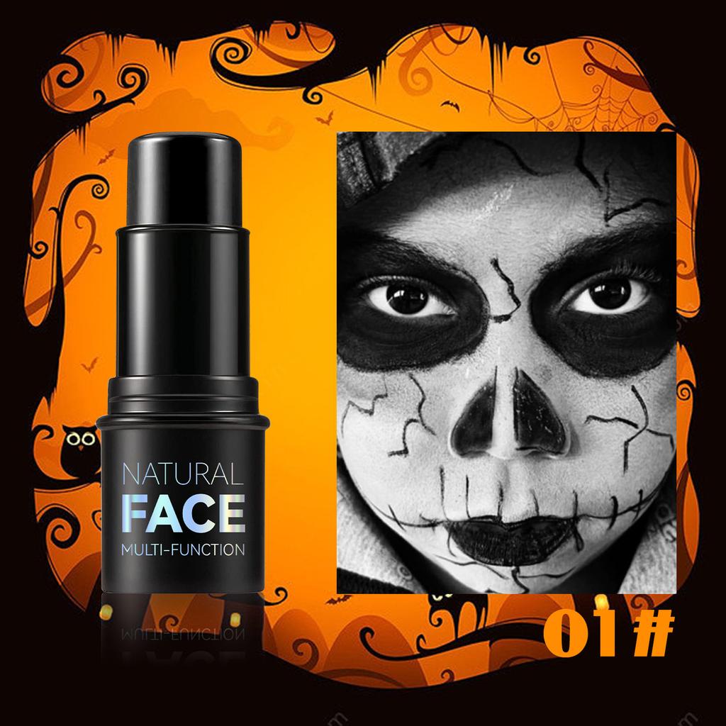 Painting Cream Waterfpoof Long Lasting High Pigmented Body Face Paint Stick Body Art Makeup Cream Created Halloween Vampire Zombie Skull Face Makeup