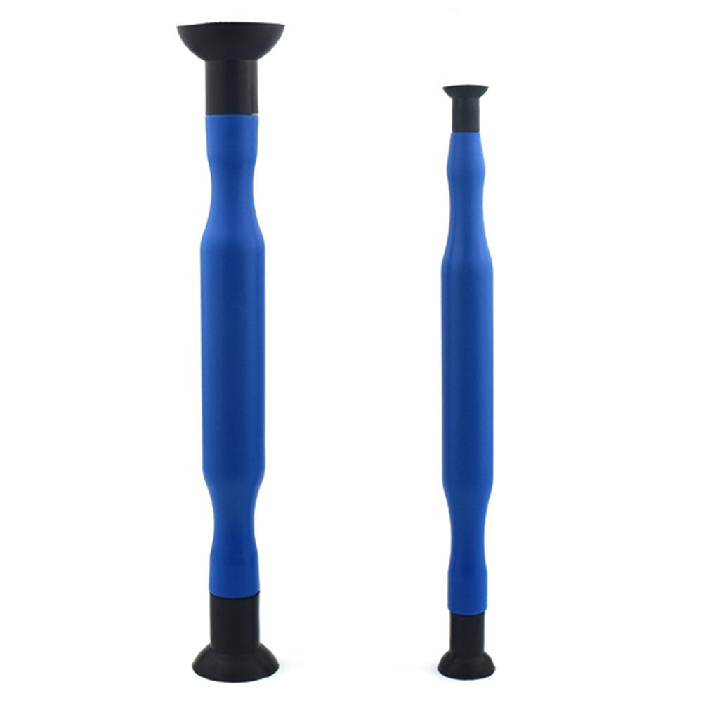 2Pcs Rubber Valve Lapping Sticks Grip with 4 Suction Plates for Motorcycle Car Cylinder Engine Valves Dust Grinding Stick Tool