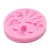 Форма для торта Ангел Детские розовые силиконовые формы Формы для шоколадных конфет Помадка Инструменты для украшения торта Помадка