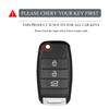 Чехол-оболочка для автомобильного ключа из ТПУ Брелок для KIA RIO 3 K2 K3 K4 K5 Sportege Picanto Optima Soul Ceed Sorento Forte Stinger Cerato