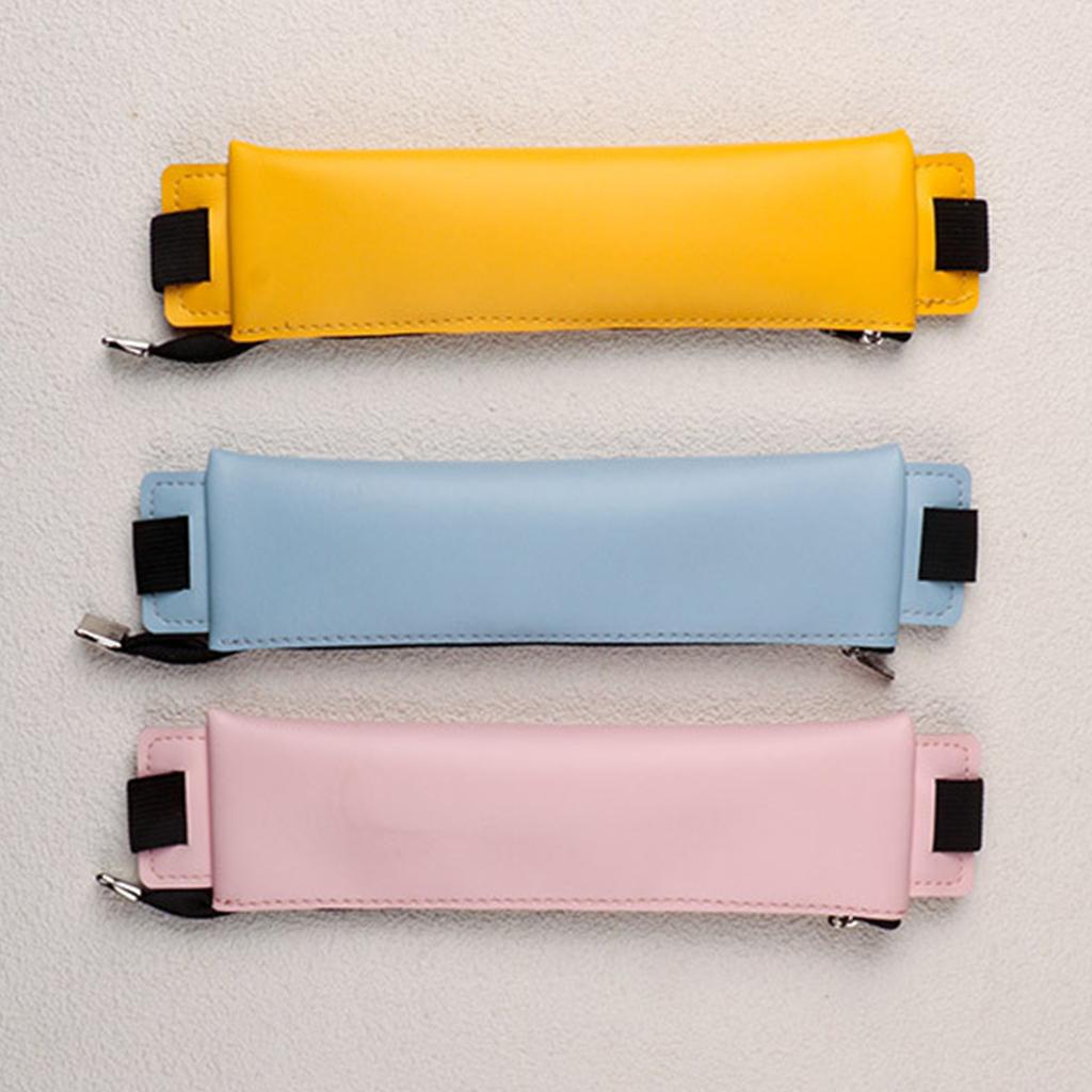Регулируемый держатель для ручек с эластичной лентой, держатель для карандашей, чехол для ручки на молнии для блокнота в твердом переплете, планировщика