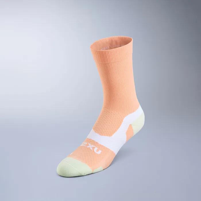 (унисекс) Векторные Светлые Носки с Уплотнением Crew Socks_UA7005EFZP-MND