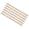 50Pcs Candle Wick Holder Birch Easy Use Reusable Wooden Wax Core Holder for Making Candles180x10mm