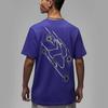 New Jordan As M J SPRT DF SS CREW T Shirt Men's Purple HJ2398-543
