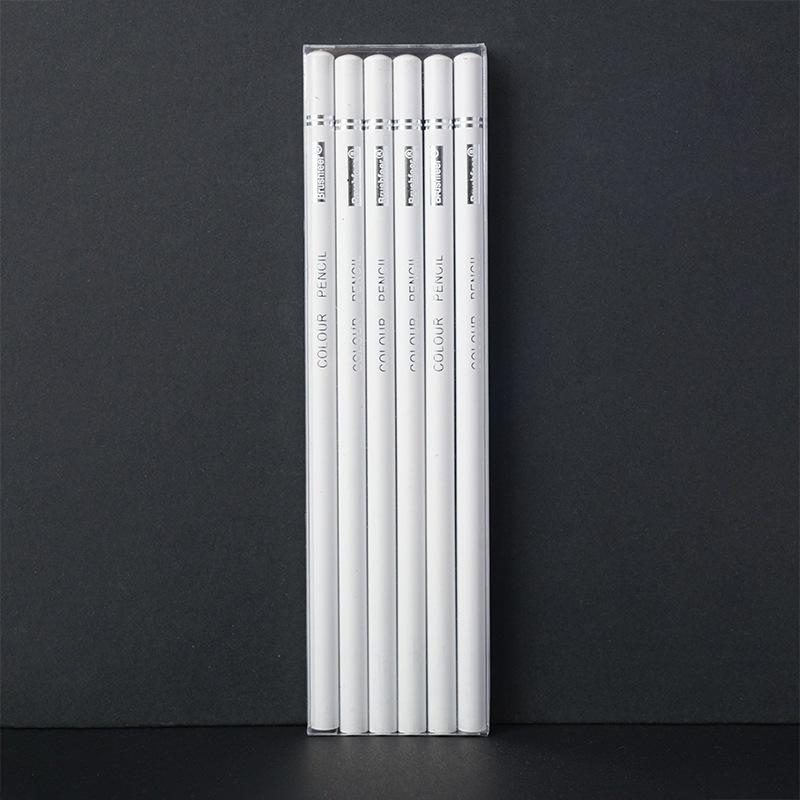 6 шт./компл. черно-белый угольный карандаш для эскизов, стандартный карандаш для эскизов, набор карандашей для рисования, принадлежности для художественной живописи