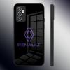 Чехол для телефона R-Renaults Logo Французский Автомобиль Для Samsung S26 S24 Ultra S23 S22 S21 Fe S25 Plus A54 A34 A24 A53 A13 A13 A16 Стеклянная Крышка