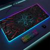 Электрический ток Коврик для мыши RGB Подсветка Republic of Gamers Коврик для мыши Аксессуары для ПК Светодиодные коврики для мыши Игровые коврики Расширенный коврик