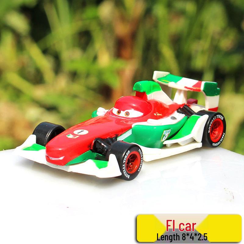 Набор машинок Pixar Cars из сплава: Модели МакКуина, Мэтра, Салли, Шерифа