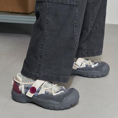 Мазохизм 2025 новая обувь на толстой подошве, милая уродливая обувь, женская летняя нишевая дизайнерская спортивная и повседневная обувь, туфли Мэри Джейн