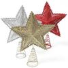 Shining Tree Topper Stars Five-pointed Star Christmas Tree Ornaments  New Year