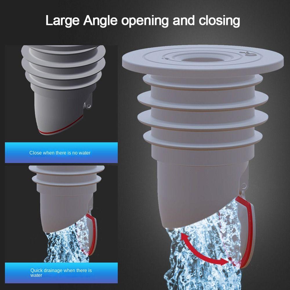 Stopper Shower Drainer Anti Odor Seal Floor Drain Drain Cover Water Pipe Plug Pipe Sealing Ring