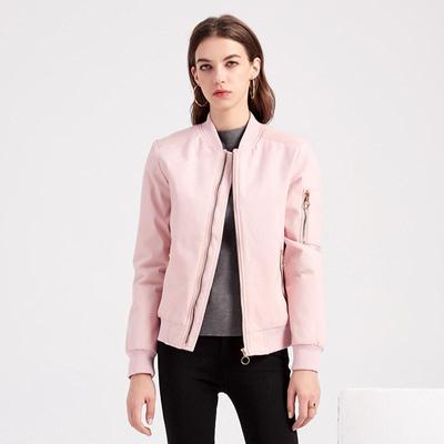 Женская осенне-зимняя теплая куртка с круглым вырезом и длинным рукавом на молнии, S-3XL