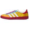 Adidas Originals Gazelle Classic Casual Training Shoes Low Top Sneakers Women Sneakers Bright-Yellow Silk-Satin 707867U7R107560
