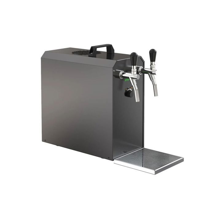 Tireuse à bière - ICH-ZAPFE.DE - STREAM 50K - 55 L/h - Pompe à bière 2 lignes - Adaptation 5L