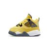 Air 4 Retro TD Lightning 2021 Детские кроссовки Yellow Tour-Yellow Multi-Color BQ7670-700