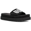 UGG Шлепанцы Laton Slide Черно-серебристые 'Черно-серебристые' Женские 1110110-BSVR