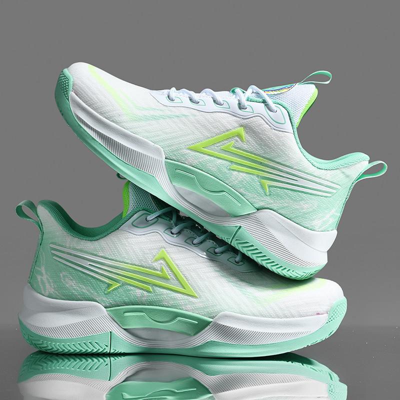Mandarin Duck Two-color Basketball Shoes, Teenagers and Older Children, Actual Combat, Cement Game Training Shoes, Students, Sports Shoes, Men