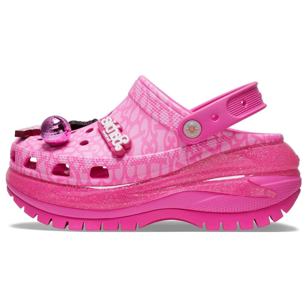 Barbie The Movie X Crocs Mega Crush Clog Electric Pink Unisex Sneakers 209244-6QQ