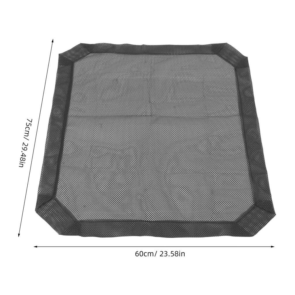 108x72 см Моющийся приподнятый лежак для животных Сетчатый чехол Съемный Удобный гамак для собаки Сменный чехол для помещений и улицы Всесезонный