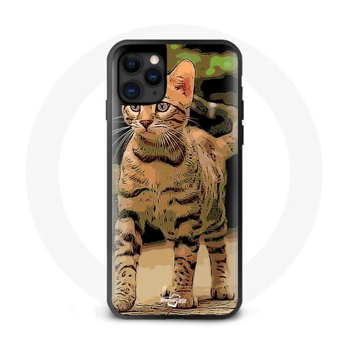 Bengal Chat Coque Iphone 12 pro