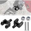 2 шт. Держатели подножек для Sur Ron Light Bee X и S Segway X160 X260 Honda CRF150F 03-19 CRF230F 03-19, Алюминиевые ЧПУ Антикоррозийные Прочные Подножки