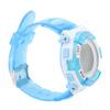Digital Chronograph Watch Girls Student Electric Waterproof PU Strap for Swimming Sports with