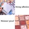 10см*10см/10шт 3D Мозаичная Самоклеящаяся Плитка Толстые Водонепроницаемые Обои Наклейки на Пол Сделай Сам Дом Кухня Ванная Декор