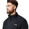 Columbia Sequoia Grove Half Zip Fleece, Mens black Fleece