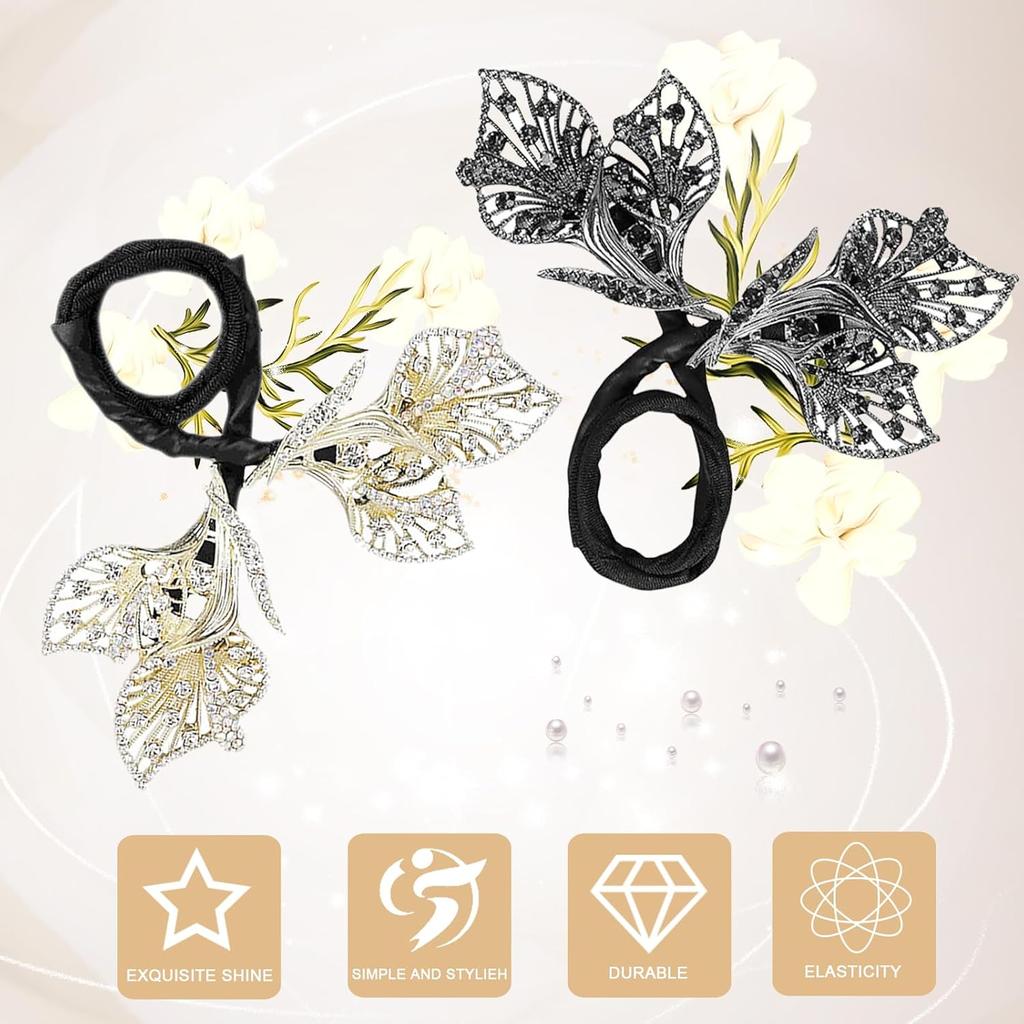 3/2/1 шт. Стразы для создания пучков для длинных волос - искусные волшебные бигуди, ленивые цветочные прически ручной работы, женские аксессуары для волос инструменты