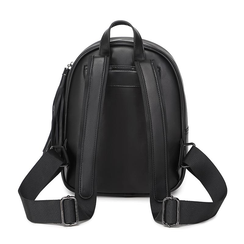 Jierotyx Goth Skull Motorcycle Backpacks for Women Men Vintage Tassel Bookbag Travel Laptop Backpack Daypack for College