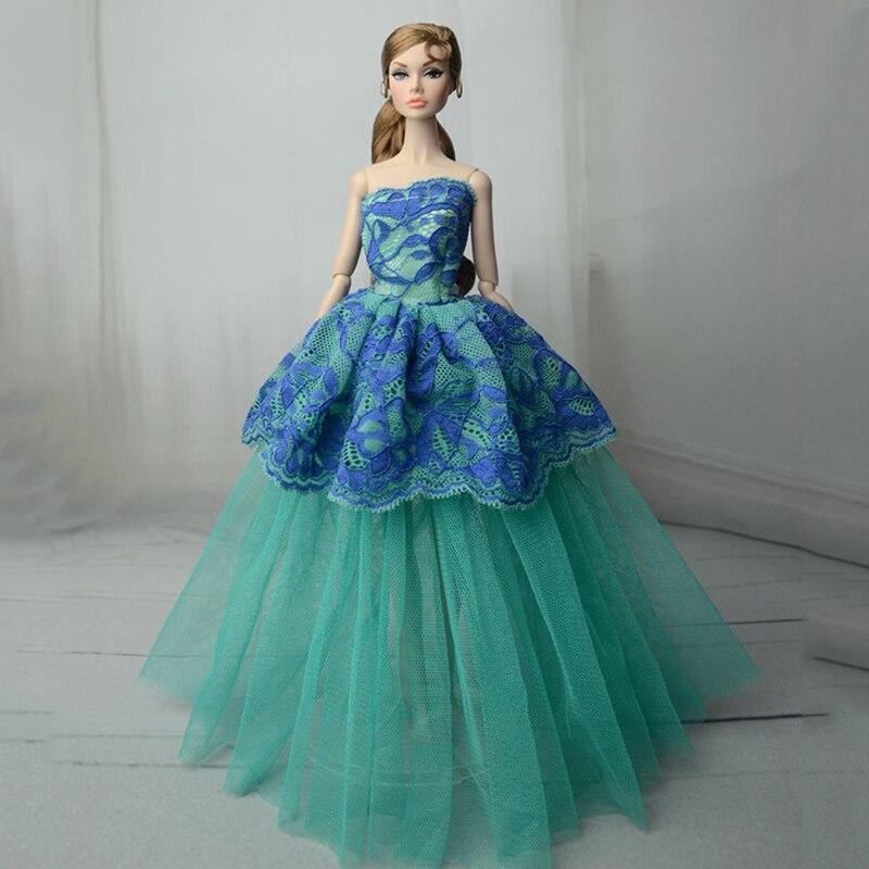 5 шт./лот модная кукольная одежда для куклы Барби наряды вечерние платья вечернее платье для куклы Барби платье 1/6 куклы аксессуары игрушка