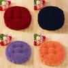 Luxurious Round Corduroy Chair Pad Cushion For Patio Car Office And Sofa