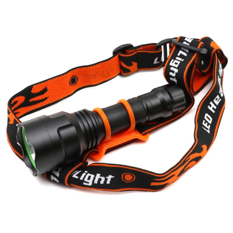 Flashlight Headband Head Strap Belt Band Mount Holder Stand For 22 To 32Mm Led